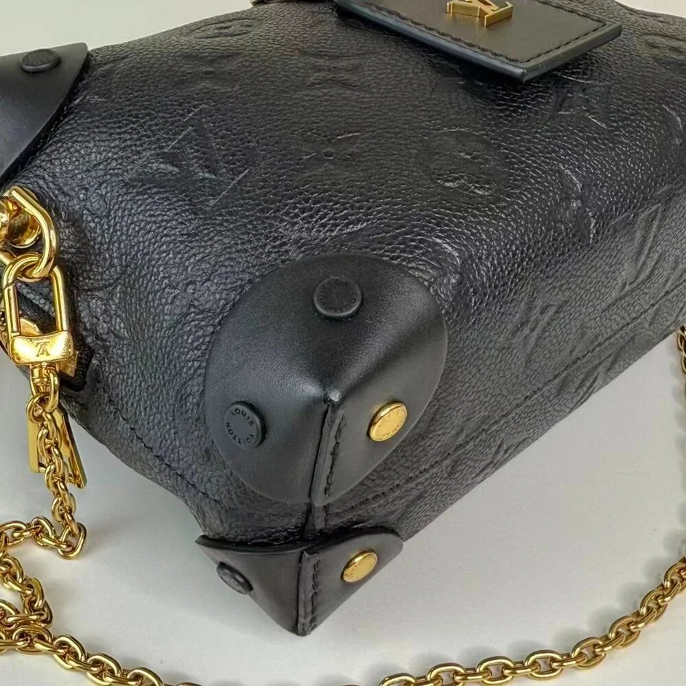 Louis Vuitton Black Empreinte Leather Shoulder Bag Crossbody - Picture 7 of 9